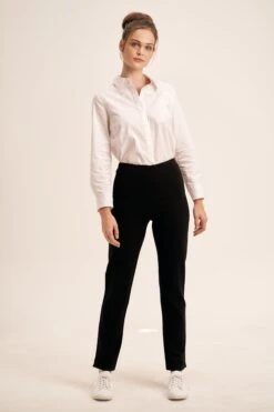 Long Line Cotton Shirt -Blue Illusion 04.11.21 BlueIllusion7302672retouched