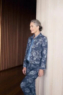 Timeless Jacquard Denim Jacket