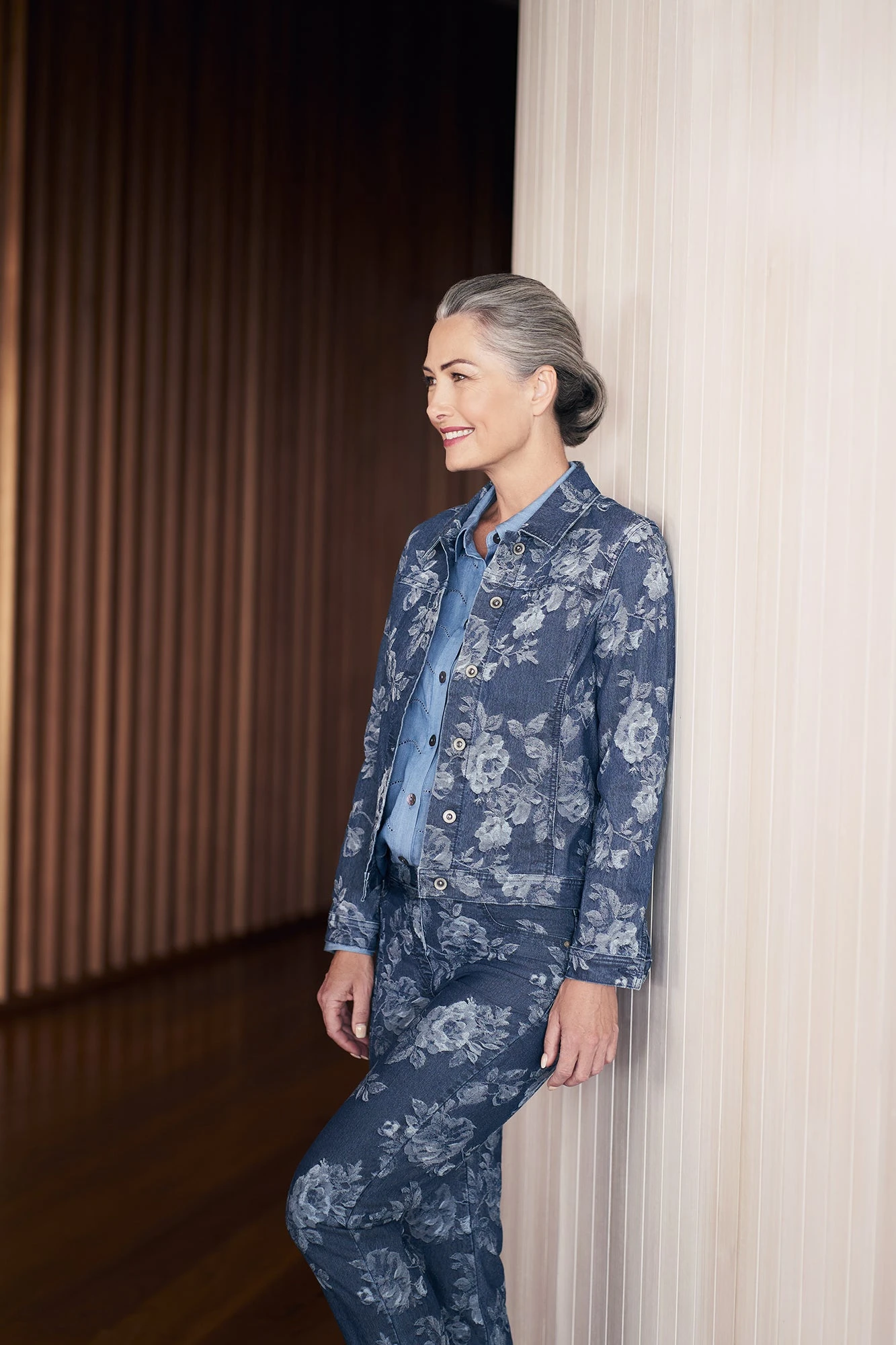 Timeless Jacquard Denim Jacket 3 Timeless Jacquard Denim Jacket