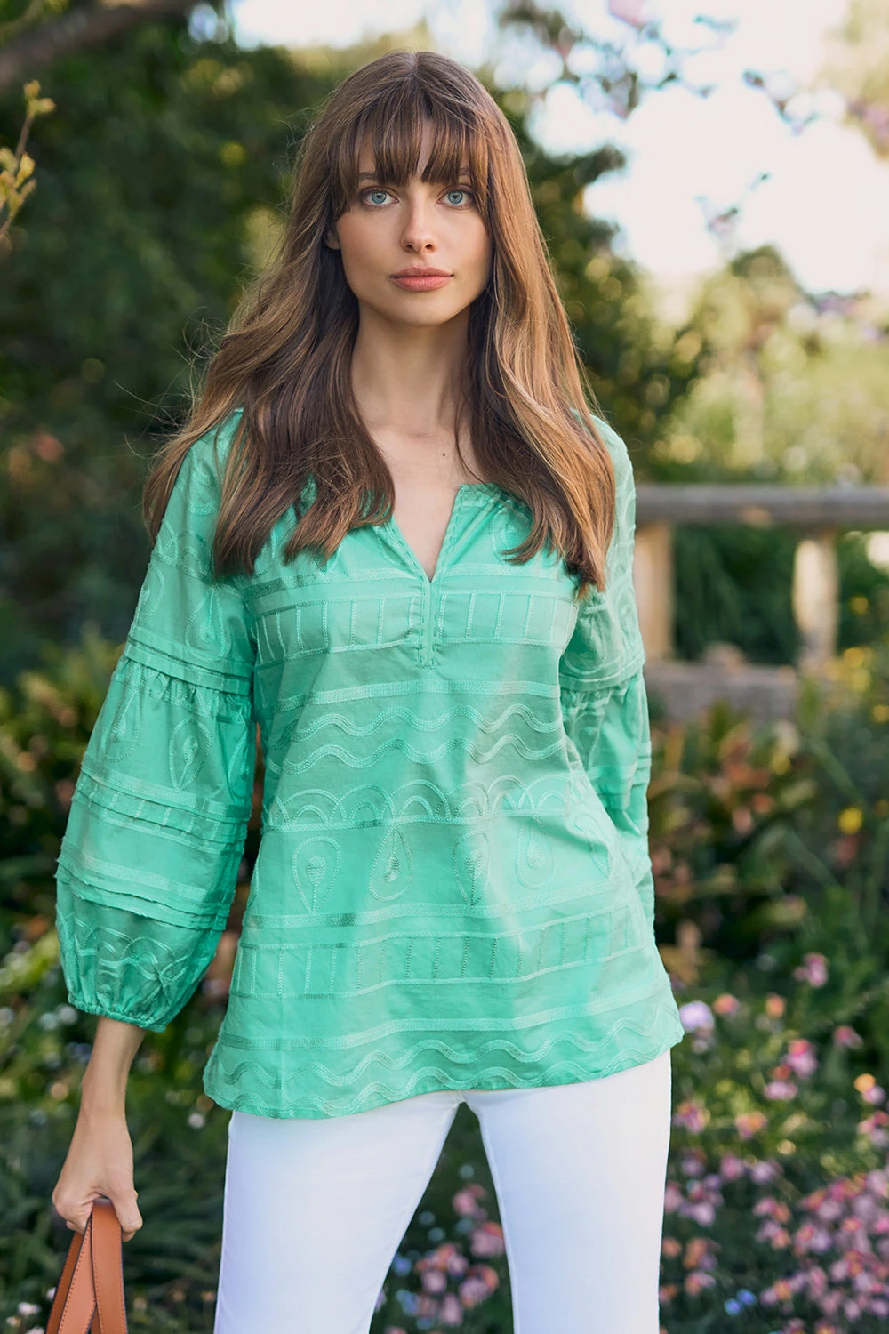 Swirl Embroidered Top 3 Swirl Embroidered Top