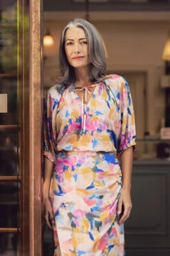 Parisian Floral Blouse