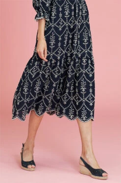 St Viktor Cut Out Espadrille -Blue Illusion 29647 458913 60048