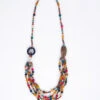 Rainbow Multistrand Necklace -Blue Illusion 29807 459345 57043 1