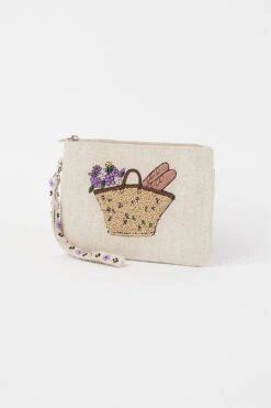 Baguette Basket Cosmetic Bag 8 Baguette Basket Cosmetic Bag -Blue Illusion 30356 460890 60390