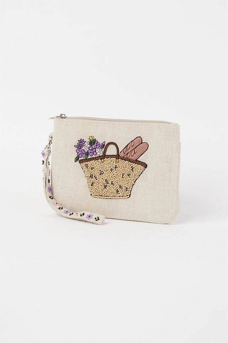 Baguette Basket Cosmetic Bag 5 Baguette Basket Cosmetic Bag - Image 3