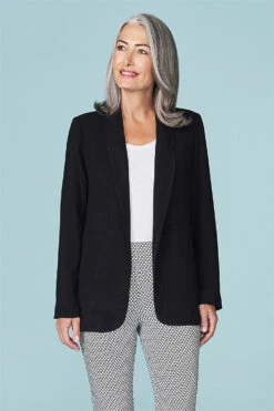 Longline Blazer 9 Longline Blazer -Blue Illusion 30669 461765 59550 a6fbd354 0c3f 45e2 ad65 157cddf0b4fb