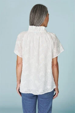 Floral Jacquard Shirt 14 Floral Jacquard Shirt -Blue Illusion 30790 462216 59894