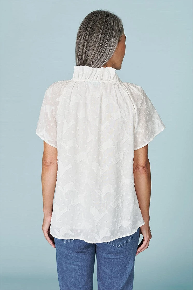 Floral Jacquard Shirt 7 Floral Jacquard Shirt - Image 5