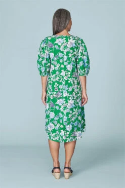 Print Swing Dress 11 Print Swing Dress -Blue Illusion 30796 462258 59903