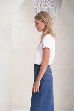 Denim Skirt -Blue Illusion 410828SDM.2968 08 Edit BG