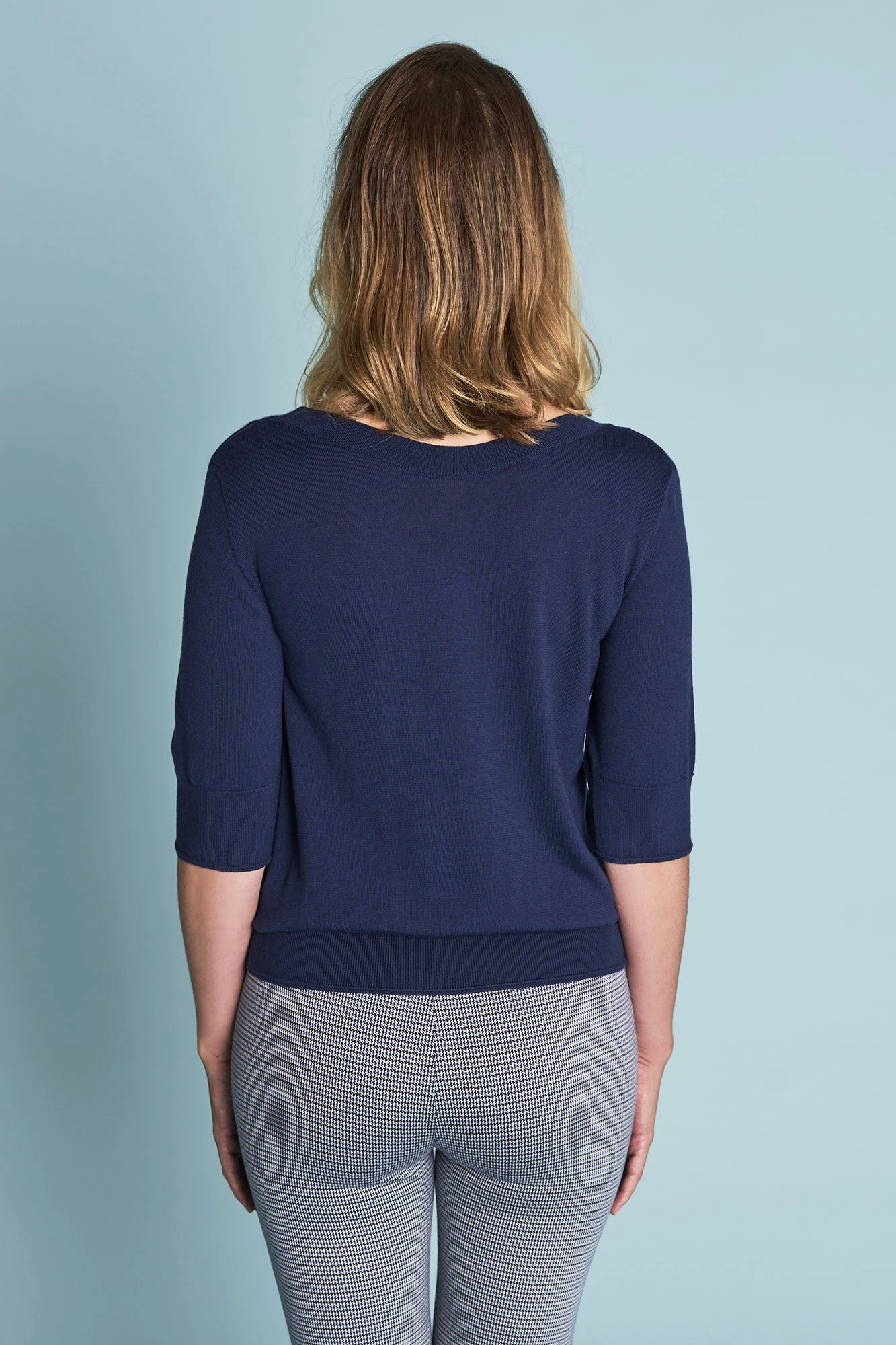 Half Sleeve Wool Knit 7 Half Sleeve Wool Knit - Image 5