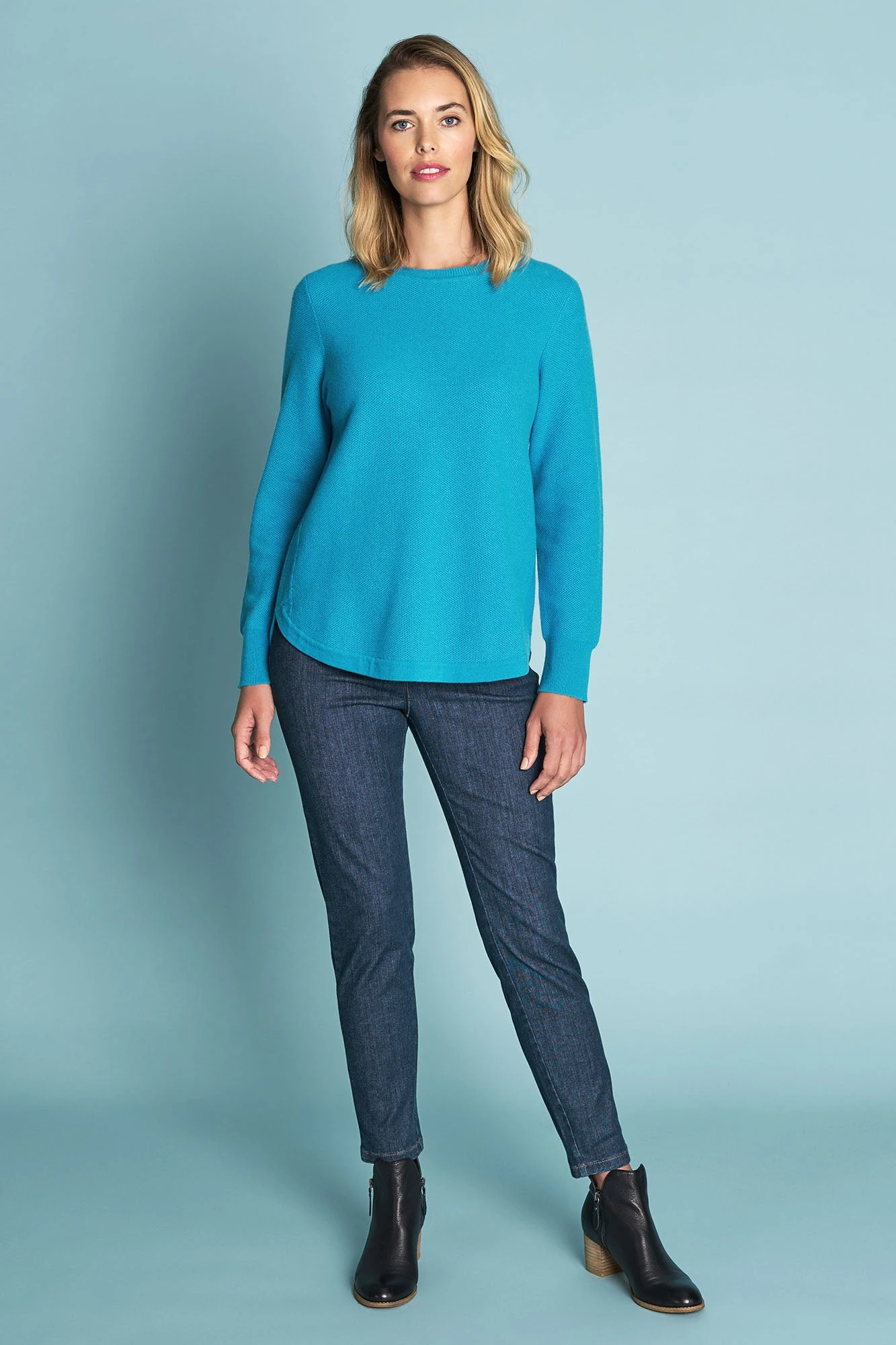 Honeycomb Wool Jumper 4 Honeycomb Wool Jumper - Image 2