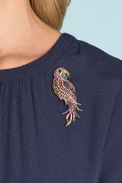 Rainbow Parrot Brooch -Blue Illusion 4A RAINBOWPARROTBROOCH1216edit 840ff0c0 9d53 4a19 acf9 436c0620fc6a