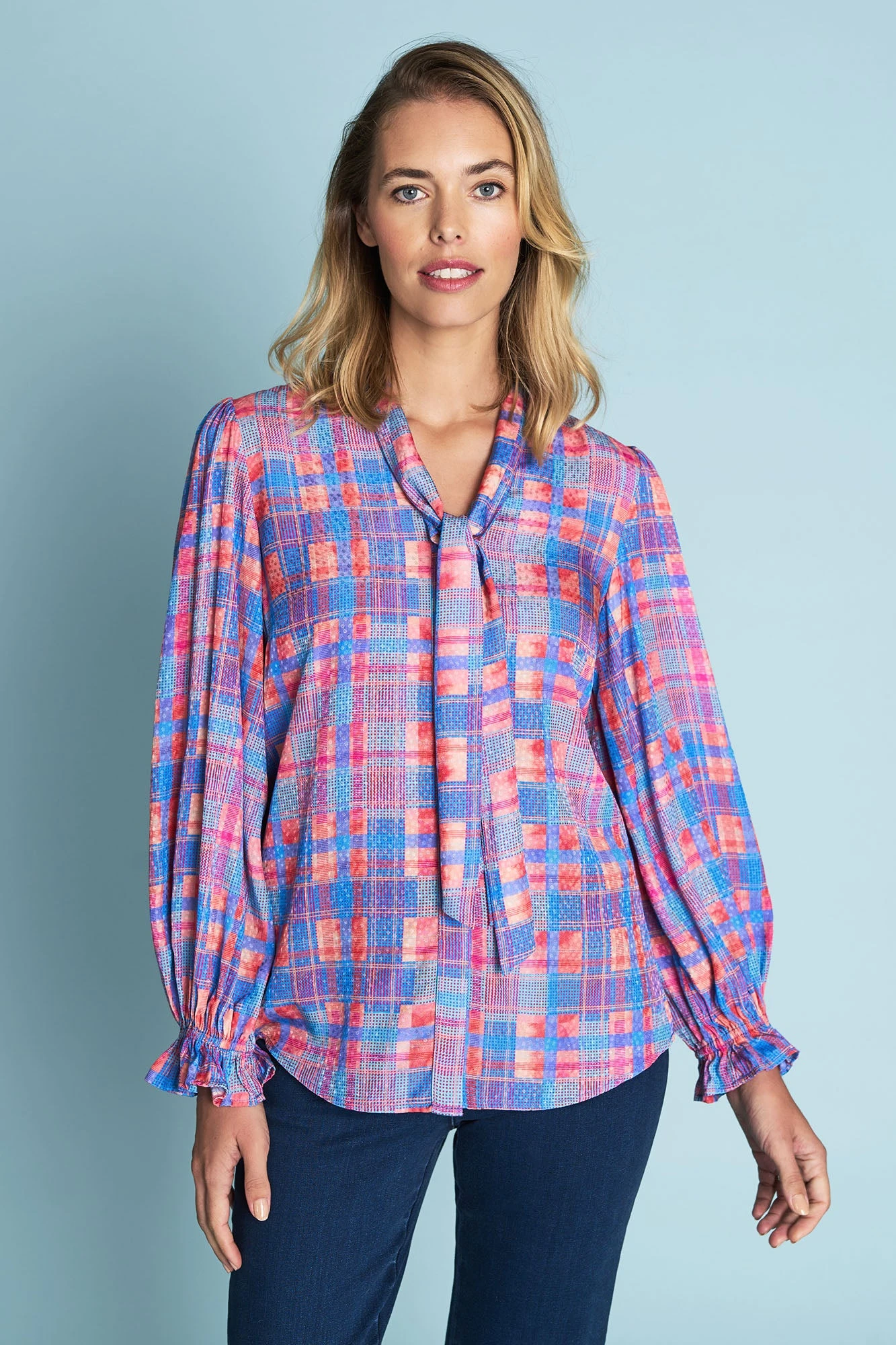 Vibrant Check Shirt 4 Vibrant Check Shirt - Image 2