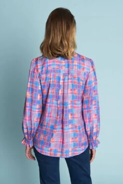 Vibrant Check Shirt 13 Vibrant Check Shirt -Blue Illusion 4A VIBRANTCHECKSHIRT9793edit