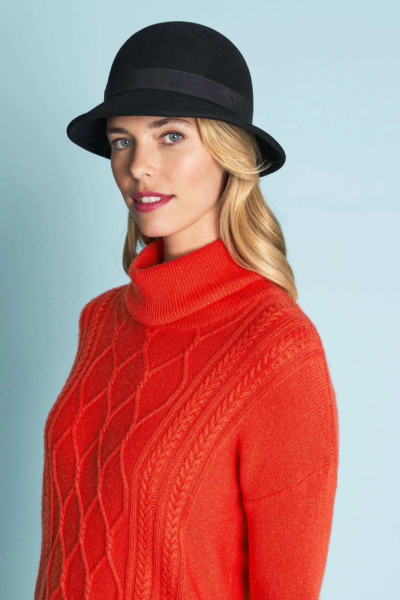 Wool Felt Cloche 4 Wool Felt Cloche - Image 2