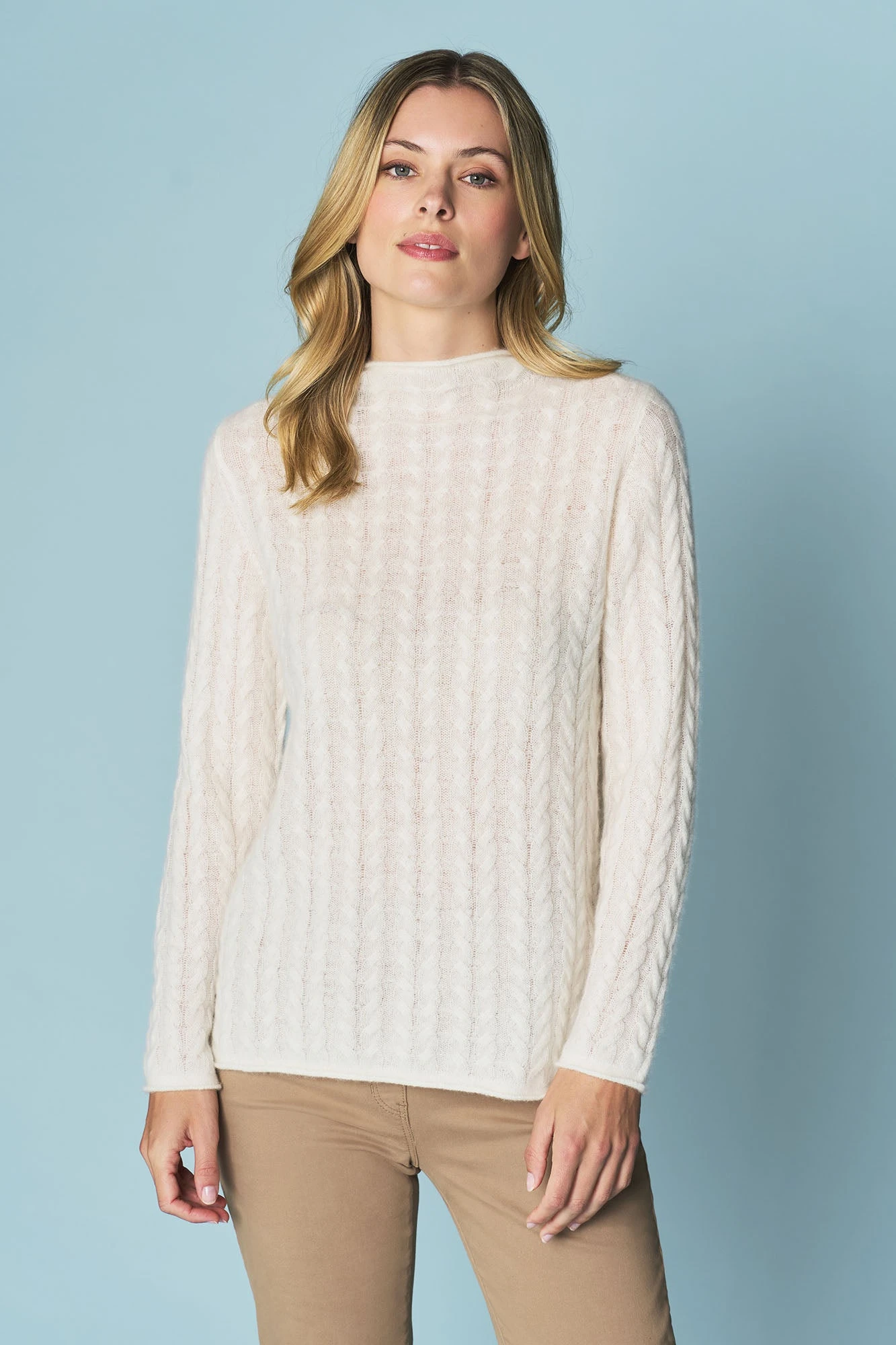 Cashmere Cable Jumper 3 Cashmere Cable Jumper