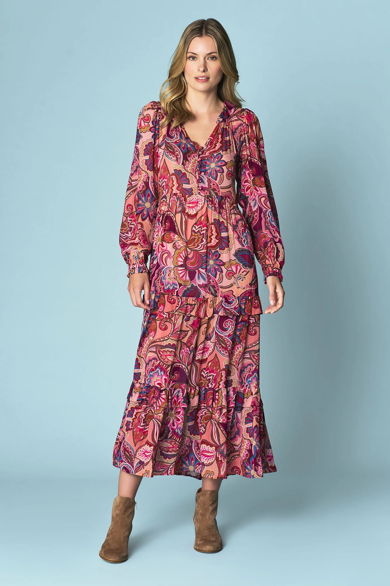 L’Abreuvoir Printed Maxi Dress 4 L’Abreuvoir Printed Maxi Dress - Image 2