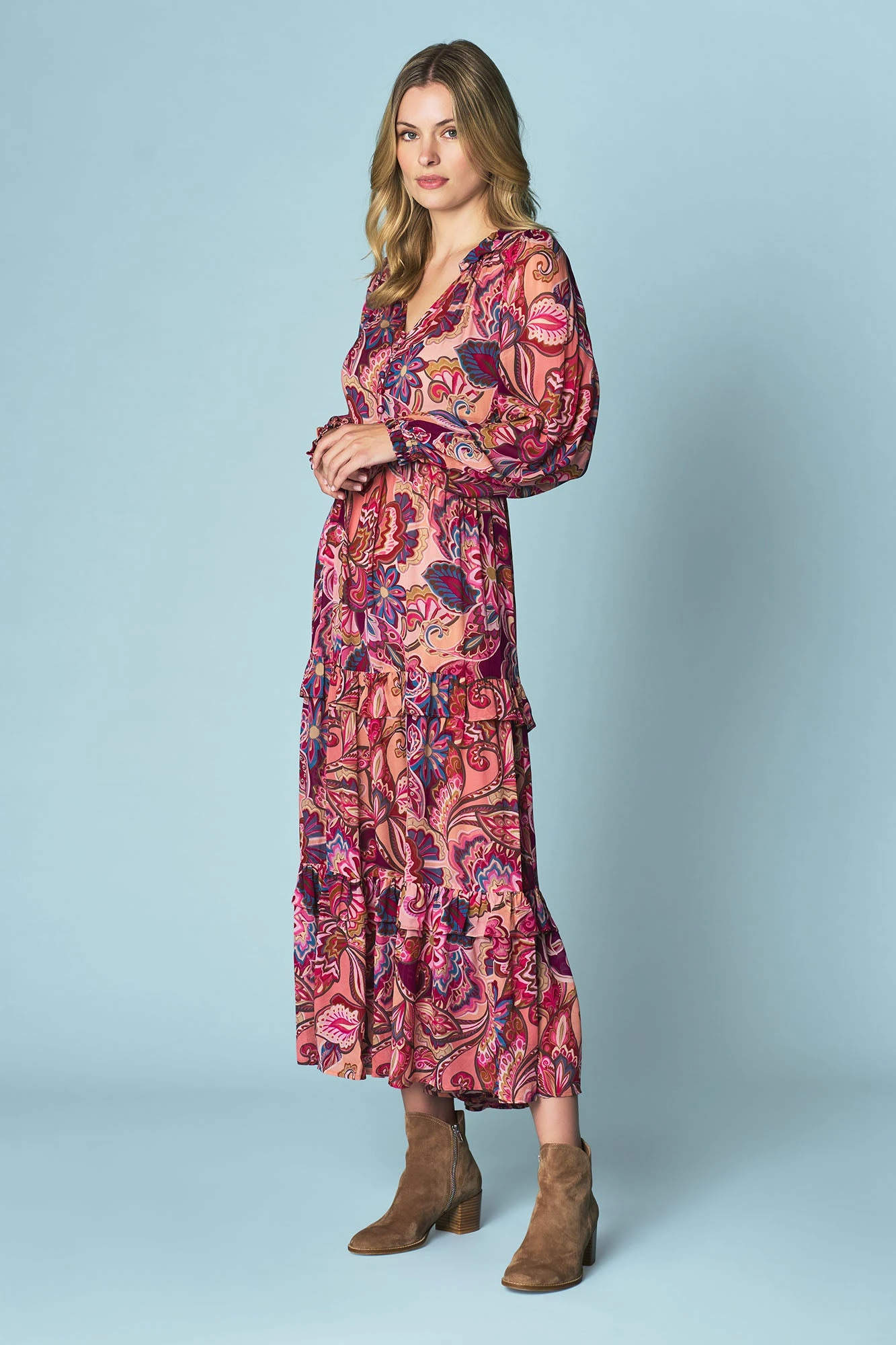 L’Abreuvoir Printed Maxi Dress 5 L’Abreuvoir Printed Maxi Dress - Image 3
