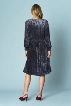 Velvet Burnout Dress 10 Velvet Burnout Dress -Blue Illusion 4B VELVETBURNOUTDRESS7332edit