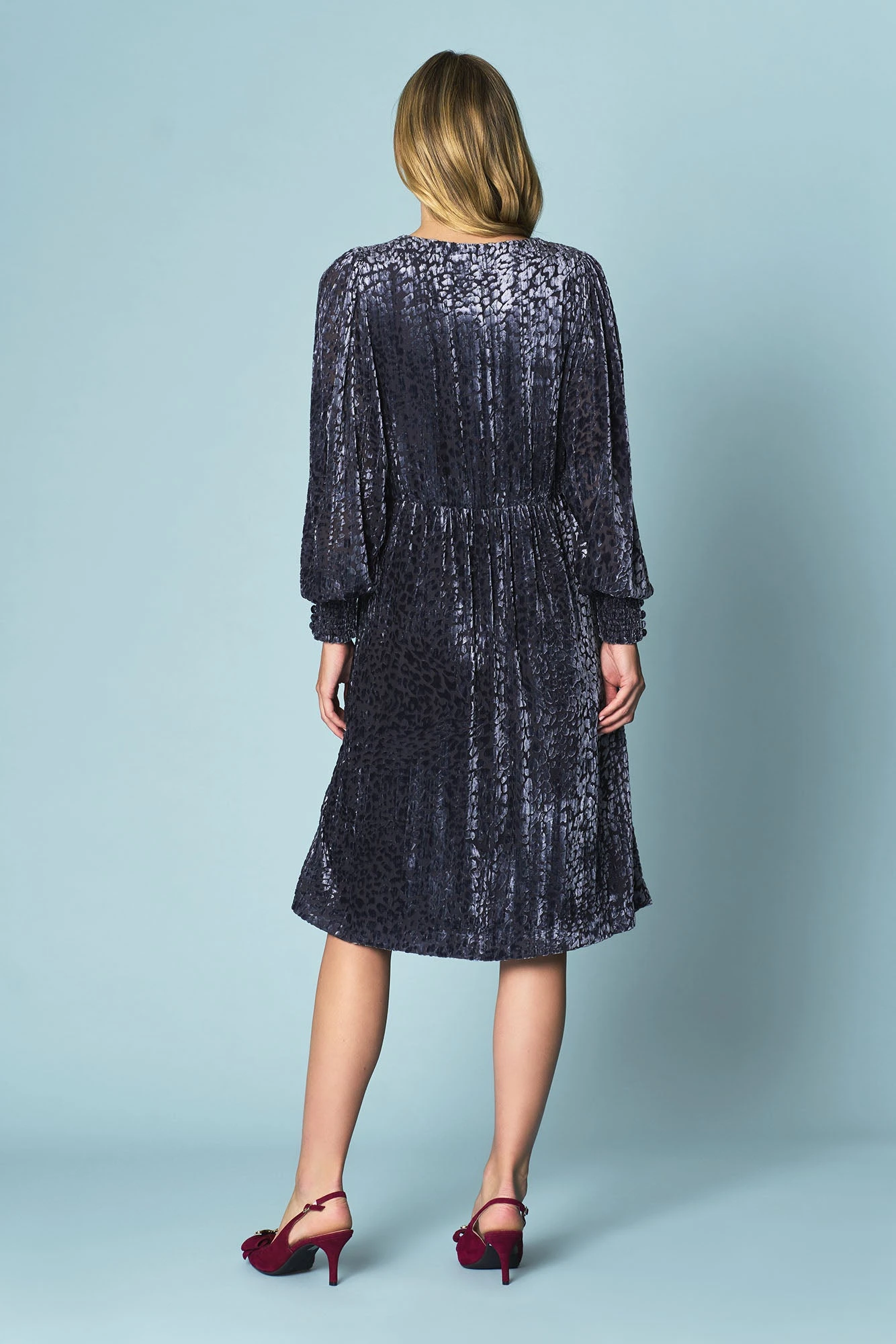 Velvet Burnout Dress 6 Velvet Burnout Dress - Image 4