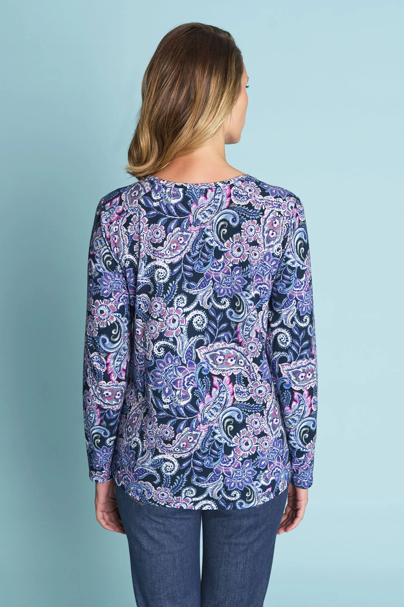 Long Sleeve Print T-Shirt 7 Long Sleeve Print T-Shirt - Image 5