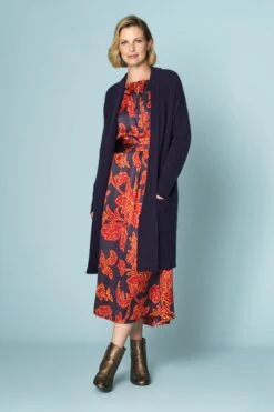 Mohair Blend Knit Cardi