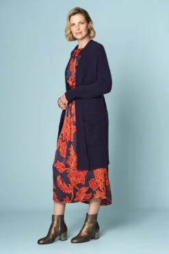 Mohair Blend Knit Cardi 10 Mohair Blend Knit Cardi -Blue Illusion 5A MOHAIRBLENDKNITCARDIGAN9858editnew