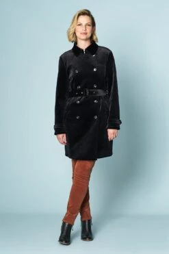 Quilted Velvet Jacket -Blue Illusion 5A QUILTEDVELVETCOAT9976editnew