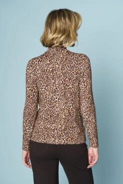 Printed Twist Neck Jersey Top 9 Printed Twist Neck Jersey Top -Blue Illusion 5B NECKTWISTJERSEYTOP8559edit