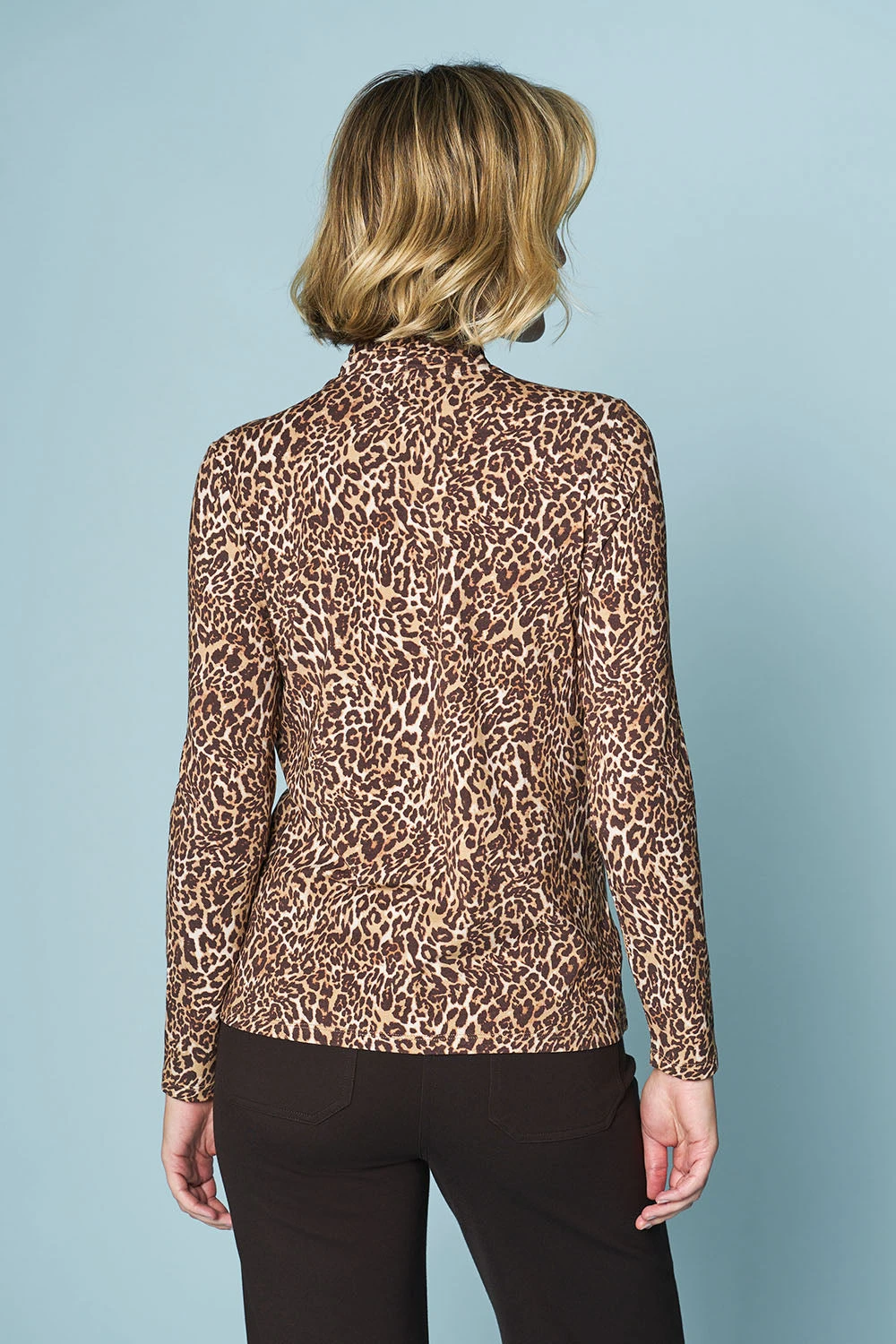 Printed Twist Neck Jersey Top 6 Printed Twist Neck Jersey Top - Image 4