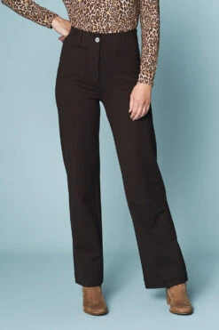 Pocket Detail Wide Leg Pant -Blue Illusion 5B POCKETDETAILWIDELEGPANT8577edit