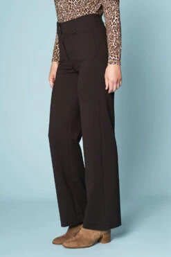 Pocket Detail Wide Leg Pant -Blue Illusion 5B POCKETDETAILWIDELEGPANT8582editnew