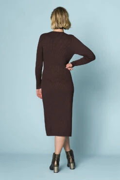 Wrap Detail Knit Dress 9 Wrap Detail Knit Dress -Blue Illusion 5B WRAPDETAILKNITDRESS9045edit