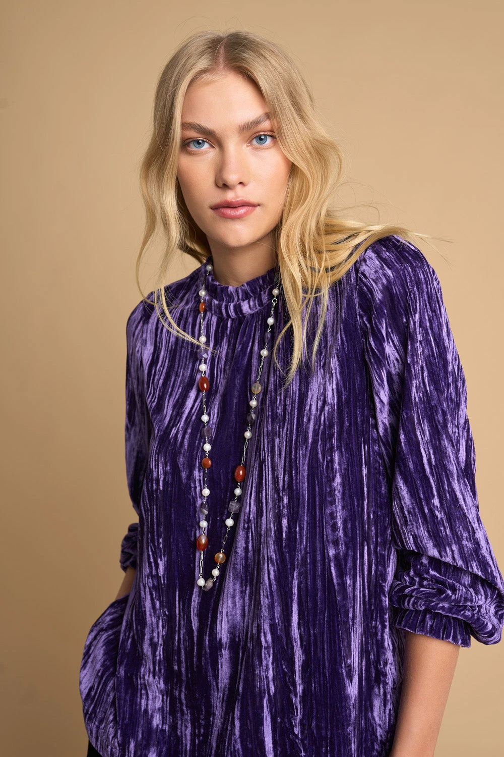 Multi Stone Link Necklace 4 Multi Stone Link Necklace - Image 2