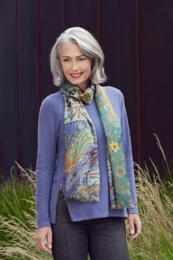 Zip Detail Milano Knit -Blue Illusion 6B crop web 1