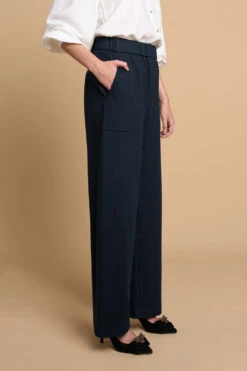 Boiled Wool Pant 10 Boiled Wool Pant -Blue Illusion 6B BOILEDWOOLTROUSER8529