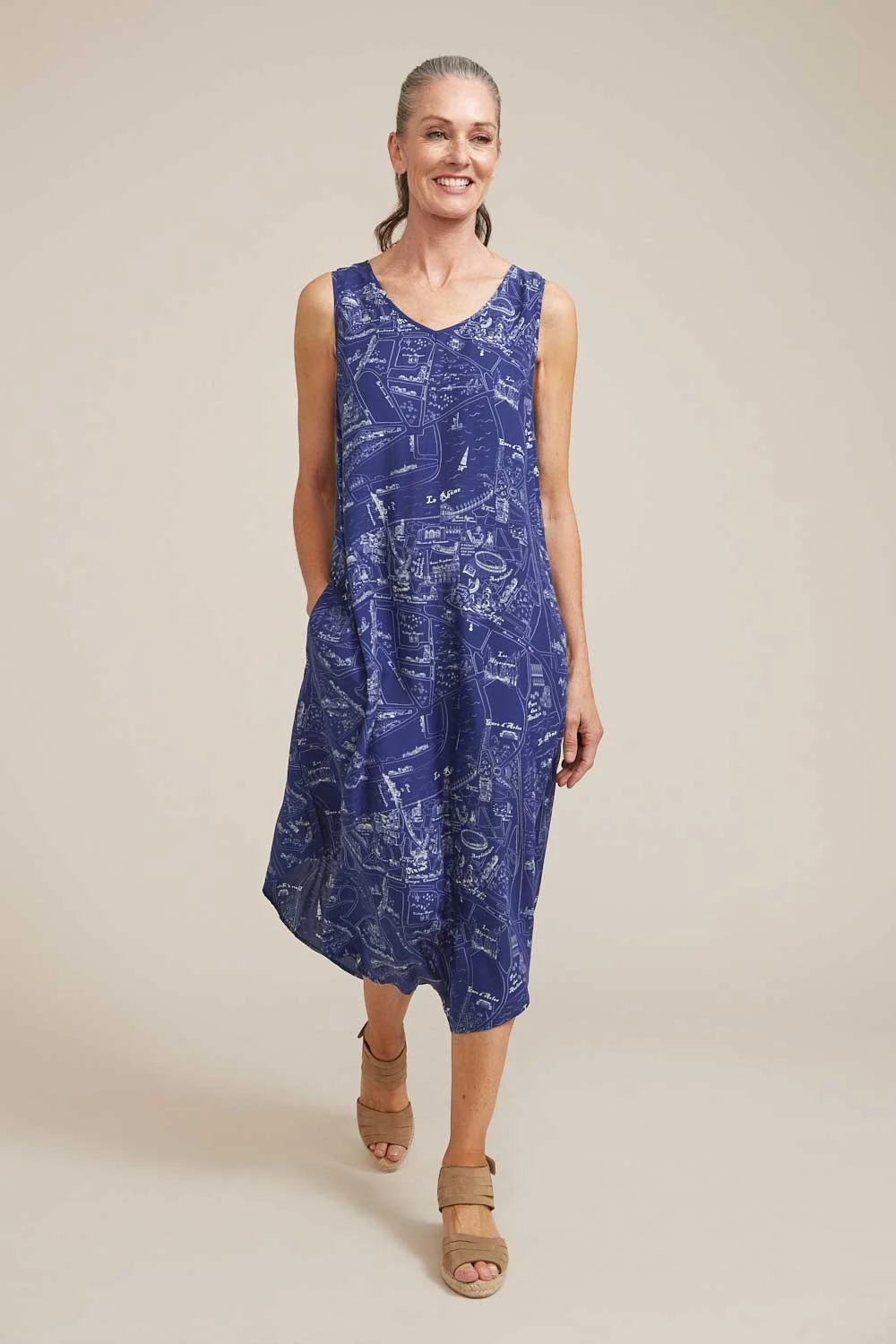 Map Of Arles Midi Dress 3 Map Of Arles Midi Dress