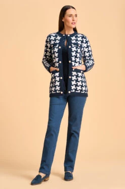 Faux Fur Cardigan 11 Faux Fur Cardigan -Blue Illusion 7A FAUXFURCARDIGAN 2592