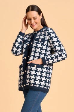 Faux Fur Cardigan 12 Faux Fur Cardigan -Blue Illusion 7A FAUXFURCARDIGAN 2616