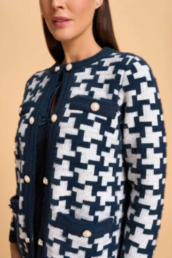 Faux Fur Cardigan 15 Faux Fur Cardigan -Blue Illusion 7A FAUXFURCARDIGAN 2633