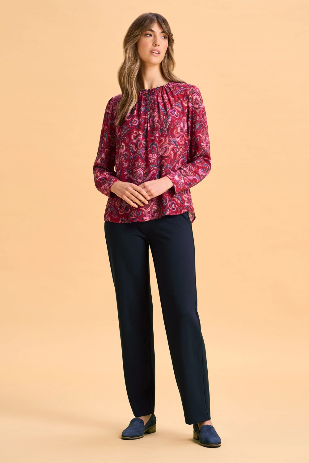 Button Detail Blouse 5 Button Detail Blouse - Image 3