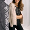 Fringe Linen Cardigan