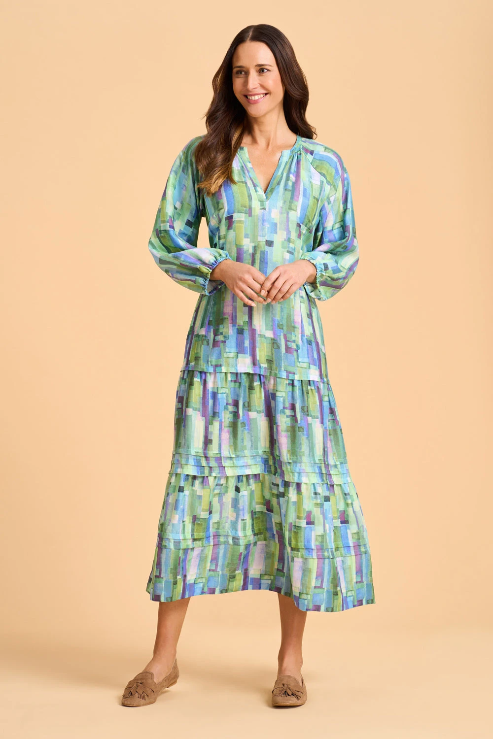 Tiered Maxi Dress 4 Tiered Maxi Dress - Image 2