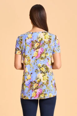 Printed T-Shirt 11 Printed T-Shirt -Blue Illusion 8B PRINTEDTSHIRT 1594