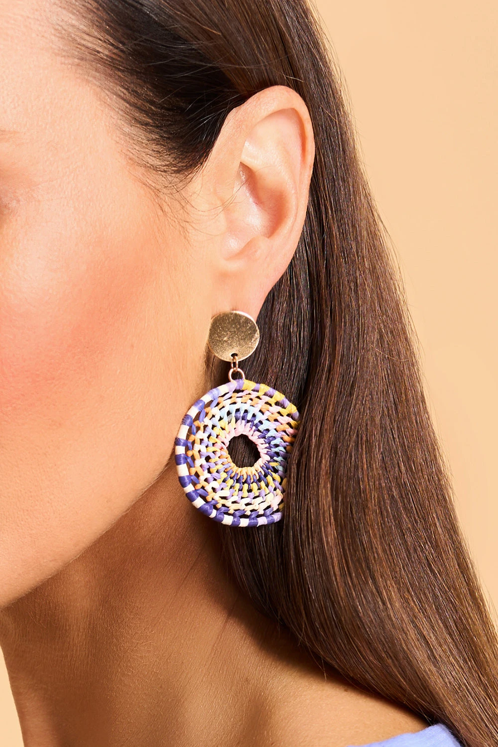 Rainbow Wheel Earring 4 Rainbow Wheel Earring - Image 2