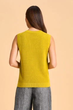 Silk Blend Knit Tank -Blue Illusion 8B SILKBLENDKNITTANK 1123 adfc9f6b 0029 47e3 818a e377f44561c5