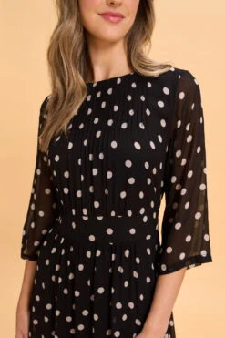 Pintuck Swing Dress 9 Pintuck Swing Dress -Blue Illusion 8O PINTUCKSWINGDRESS 1232