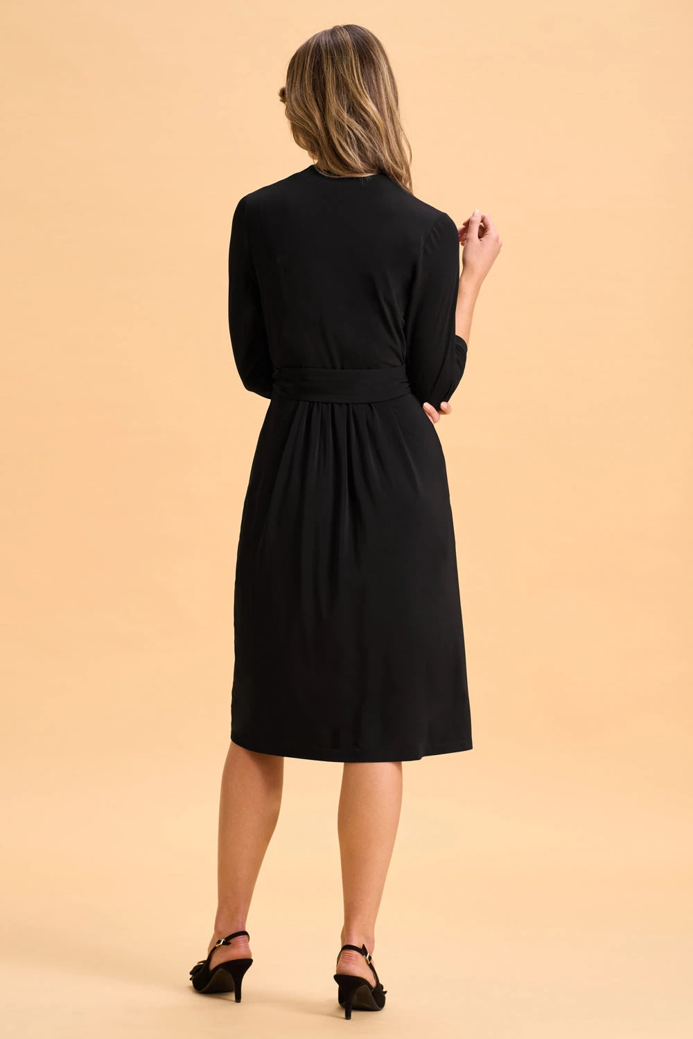 Tie Waist Jersey Dress 7 Tie Waist Jersey Dress - Image 5
