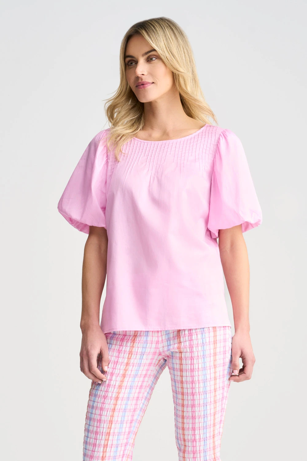 Cotton Puff Sleeve Top 4 Cotton Puff Sleeve Top - Image 2